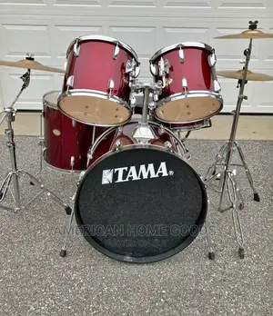 TAMA Drum Set With Cymbals and Hi-Hat in Excellent Condition