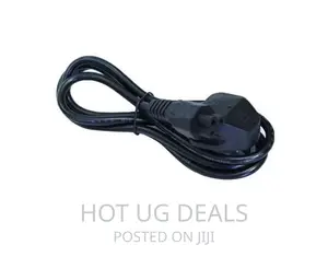 3 Pin Power Cable for Laptop- 1.5M – Black