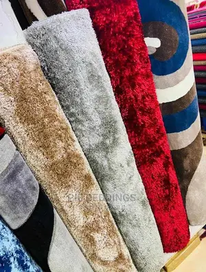 Plain Shaggy Fur Centre Carpets
