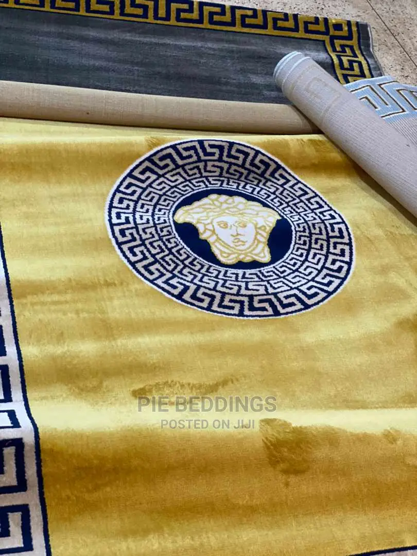 Golden Versace Centre Carpets