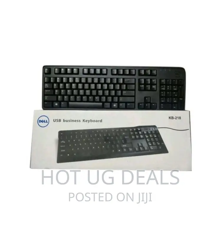 DELL KB-218 USB Keyboard - Black