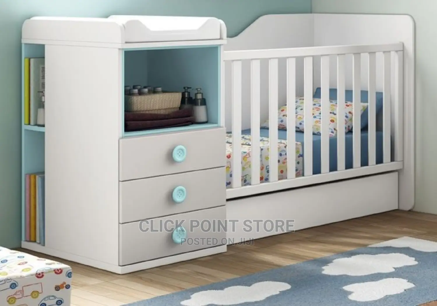 Baby Cot / Baby Crib / Baby Cot Bed/ Wooden Crib / Baby Beds