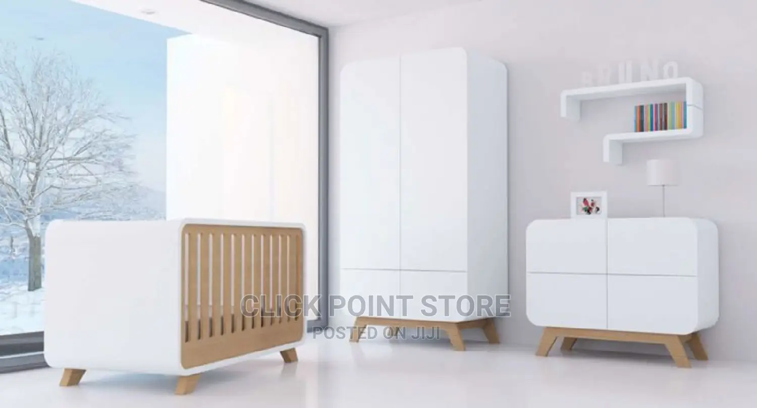 Baby Cot Full Set/ Baby Cot With Wardrobe and Drawers/ Cots