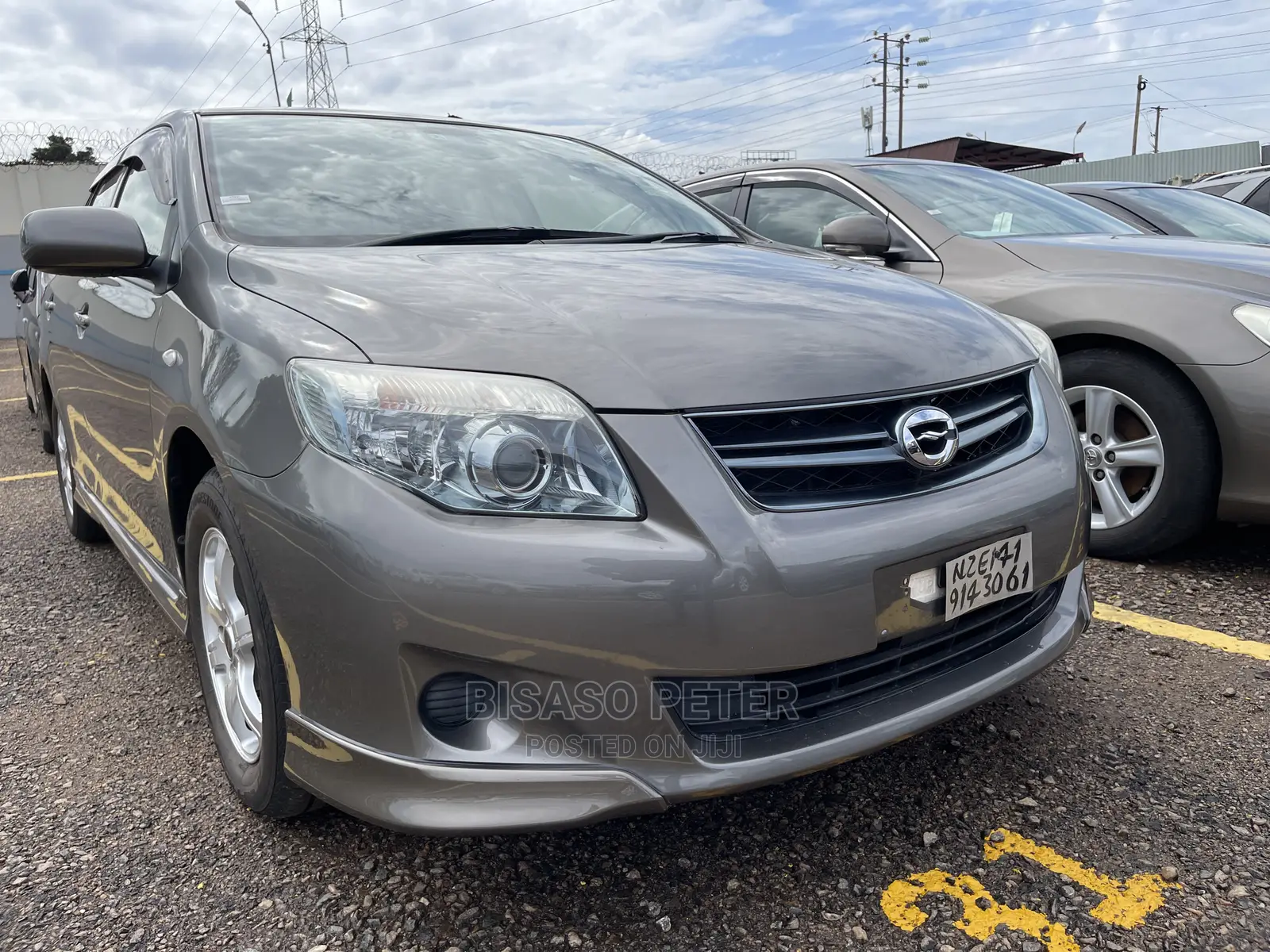 Toyota Corolla Fielder 2010 Gray