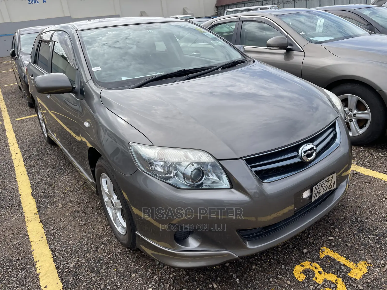 Toyota Corolla Fielder 2010 Gray