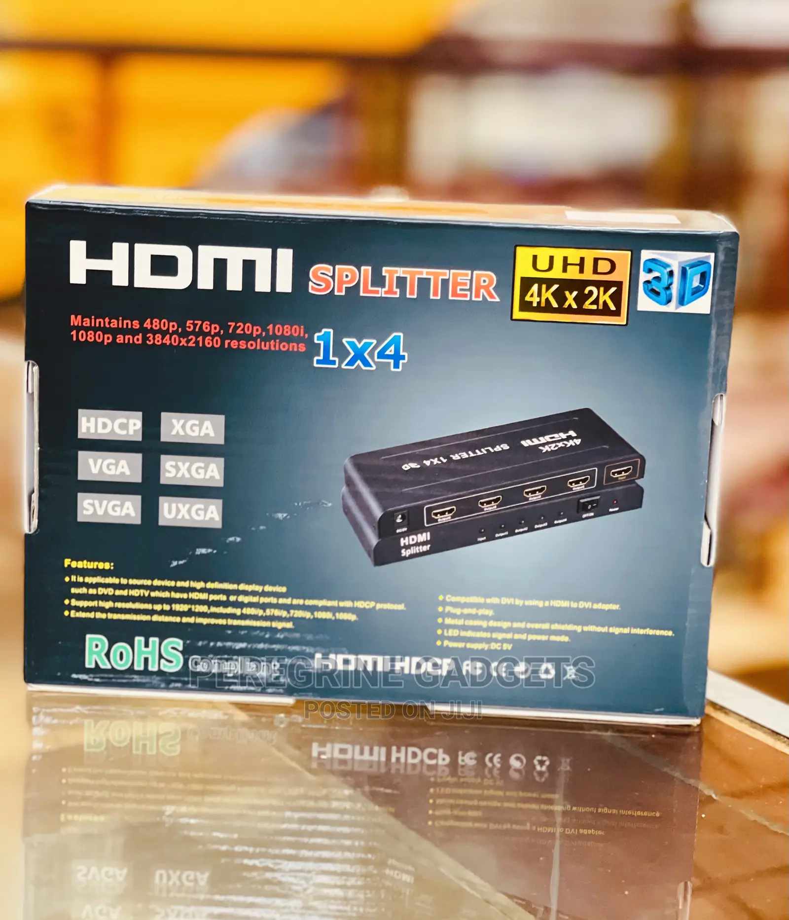 HDMI Splitter Uhd 1*4 Ports