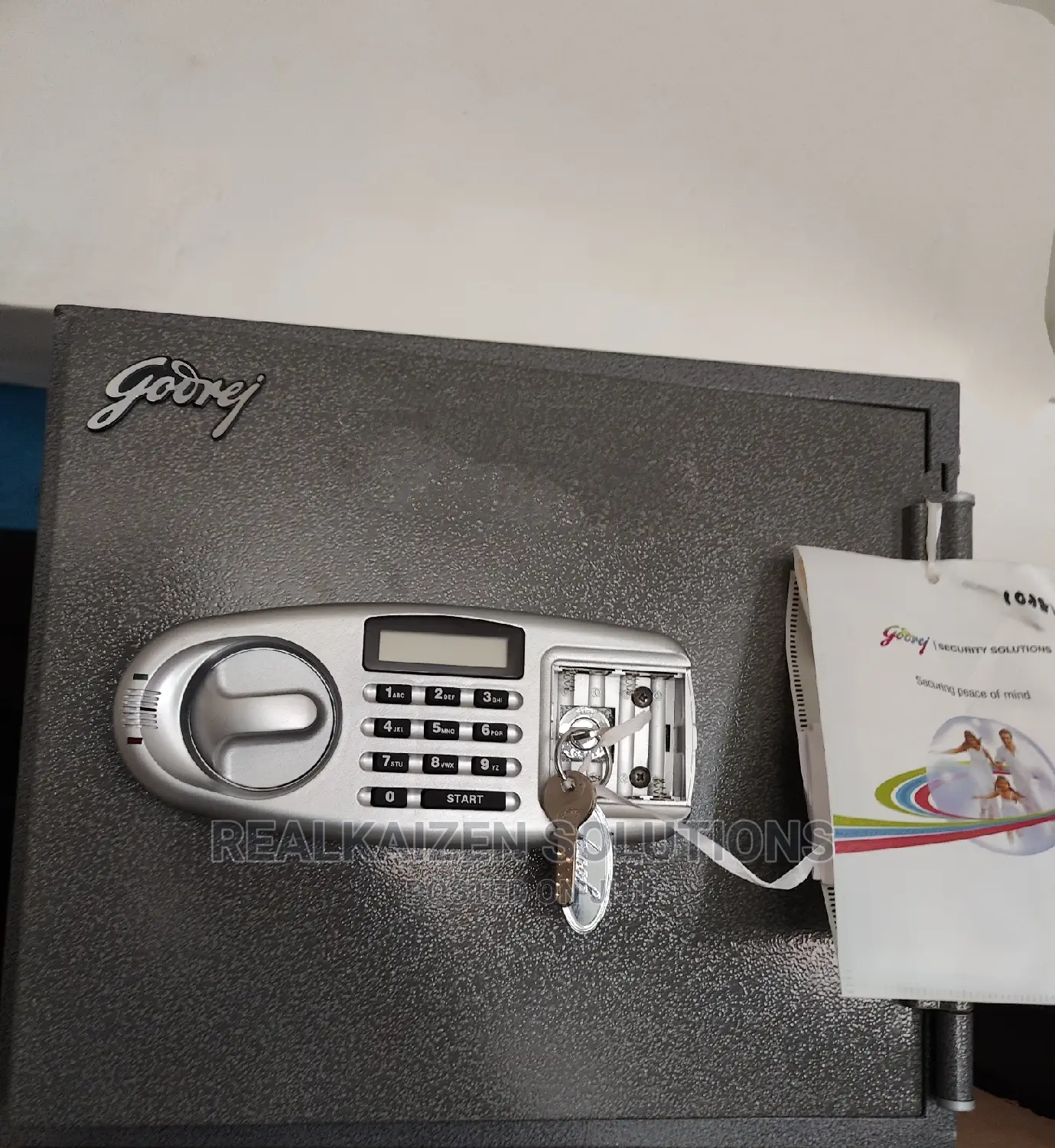 GODREJ 20L Horizontal Electronic Digital Grey Safe Box 57kg