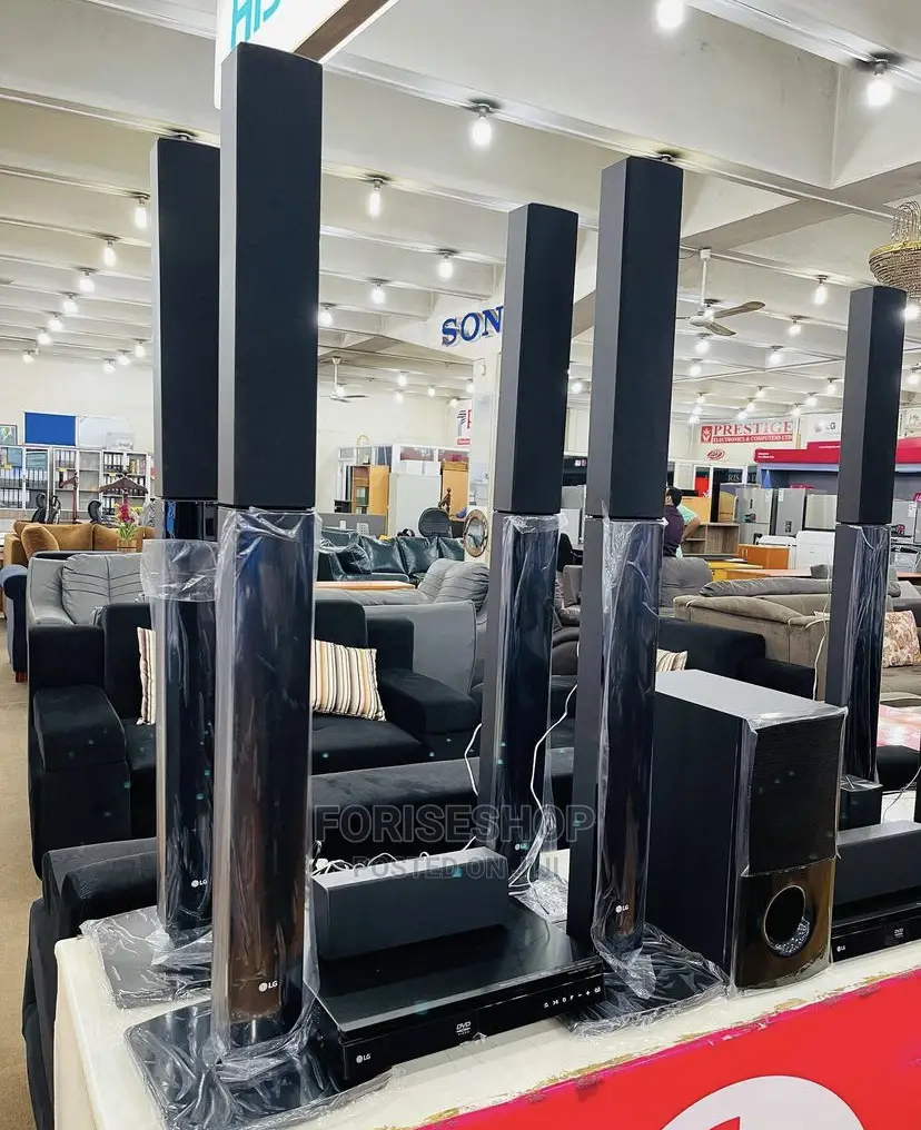 LG Original Home Theater With 4tall Boys