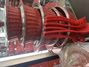 Serving Cookware Dish With Set of Spoons