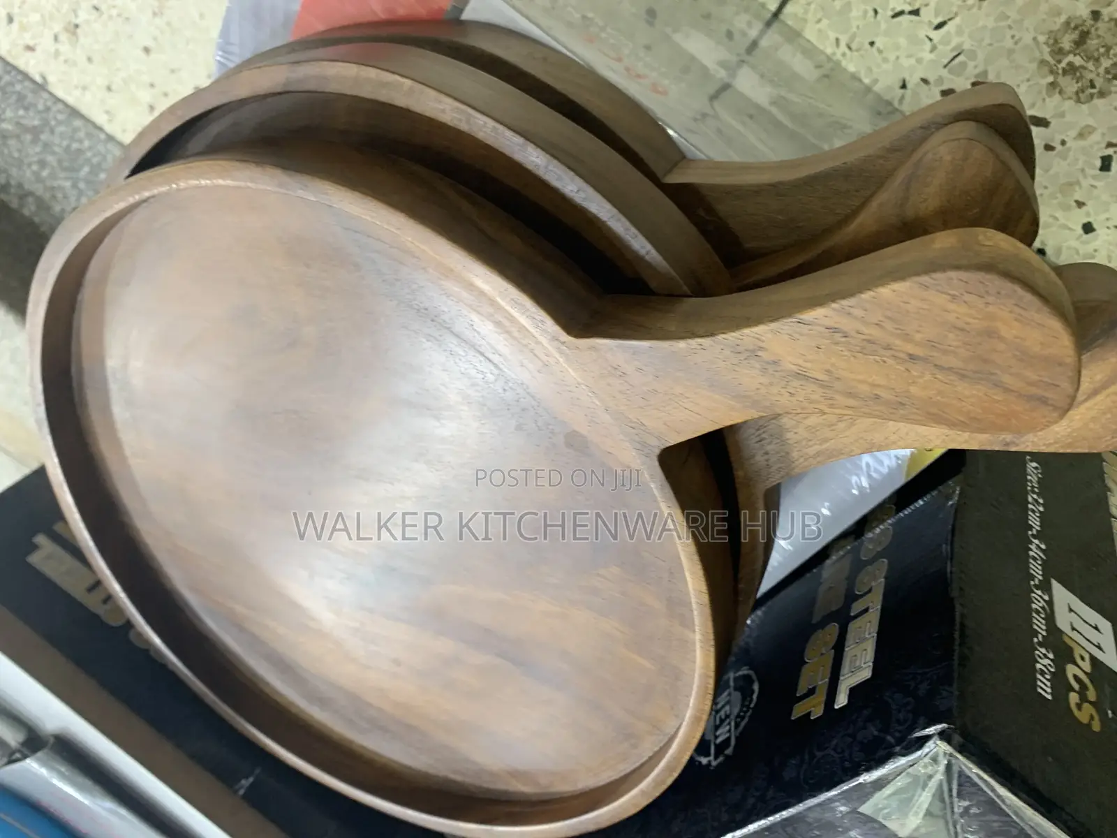 Wooden Pizza Board Plate