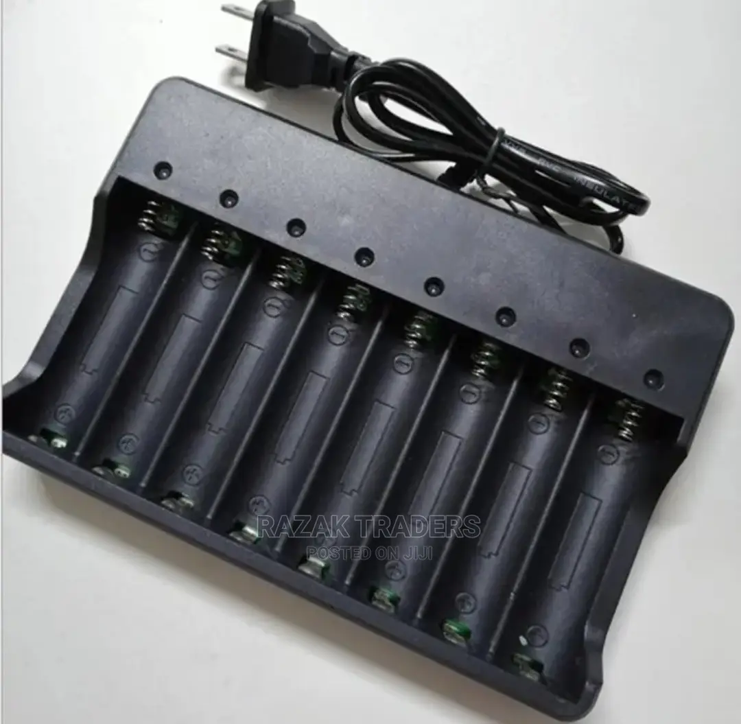 3.7V 18650 Positive and Negative Lithium Battery Charger8pcs