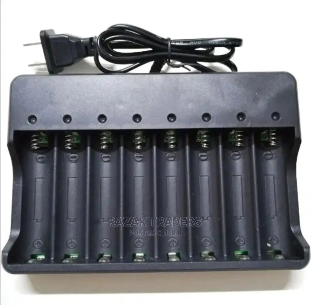 3.7V 18650 Positive and Negative Lithium Battery Charger8pcs