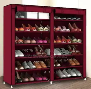 Metallic Shoe Rack