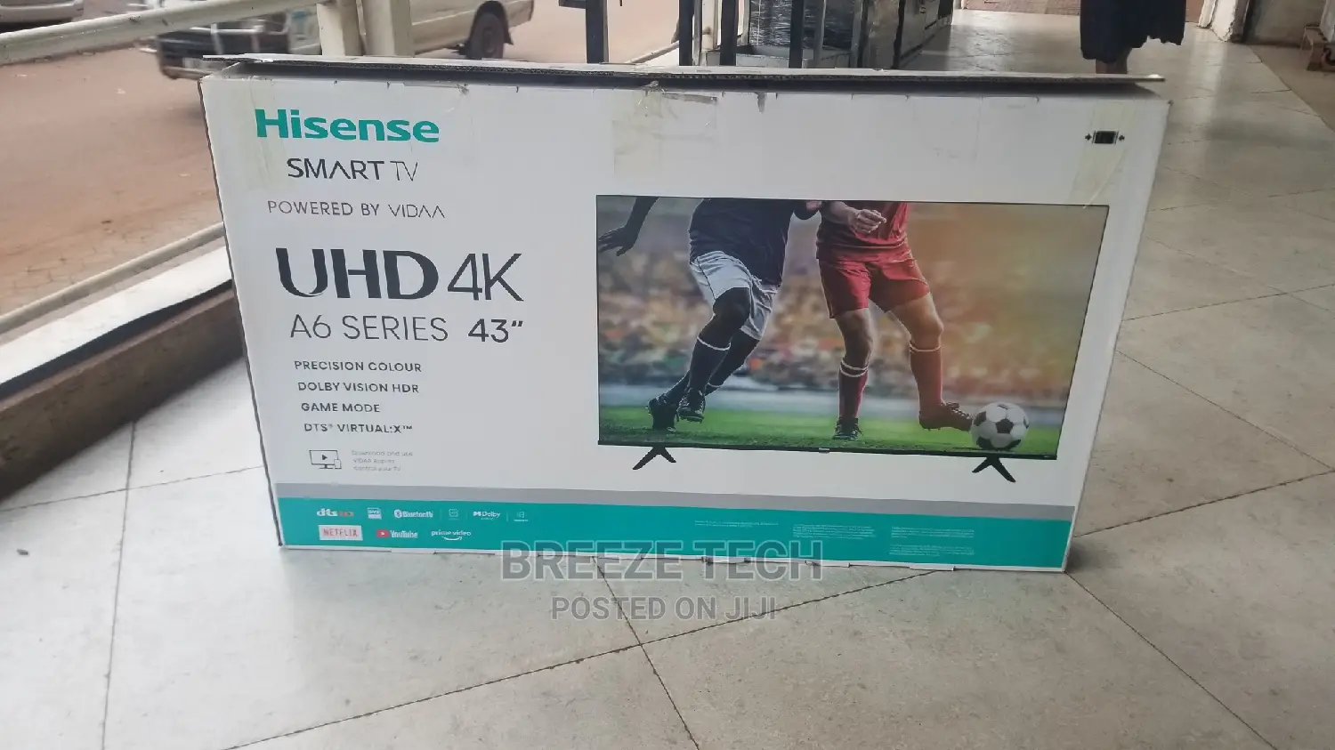 43"Hisense TV Uhd Smart