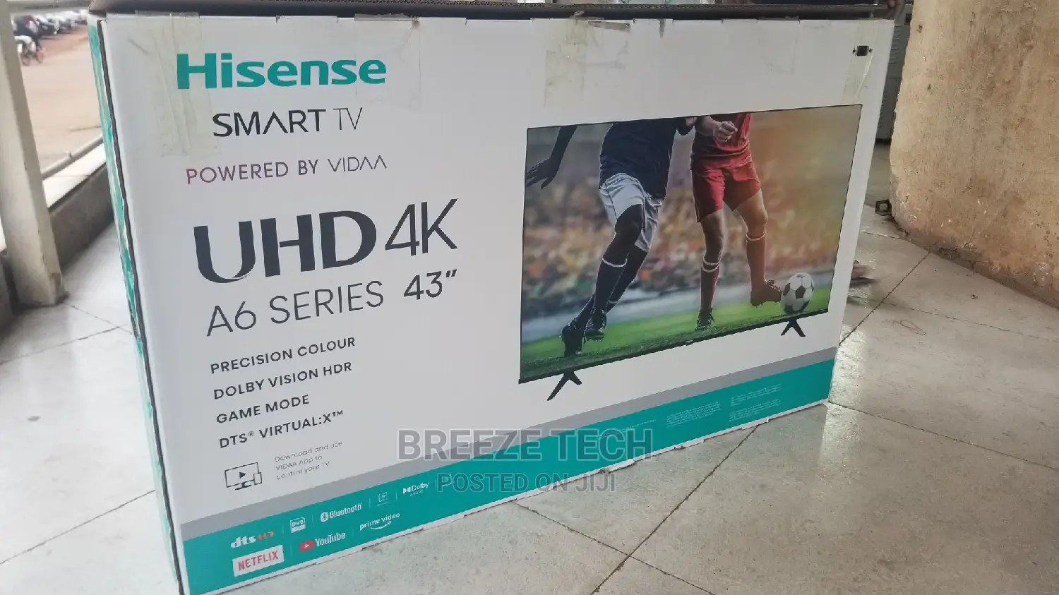 43"Hisense TV Uhd Smart