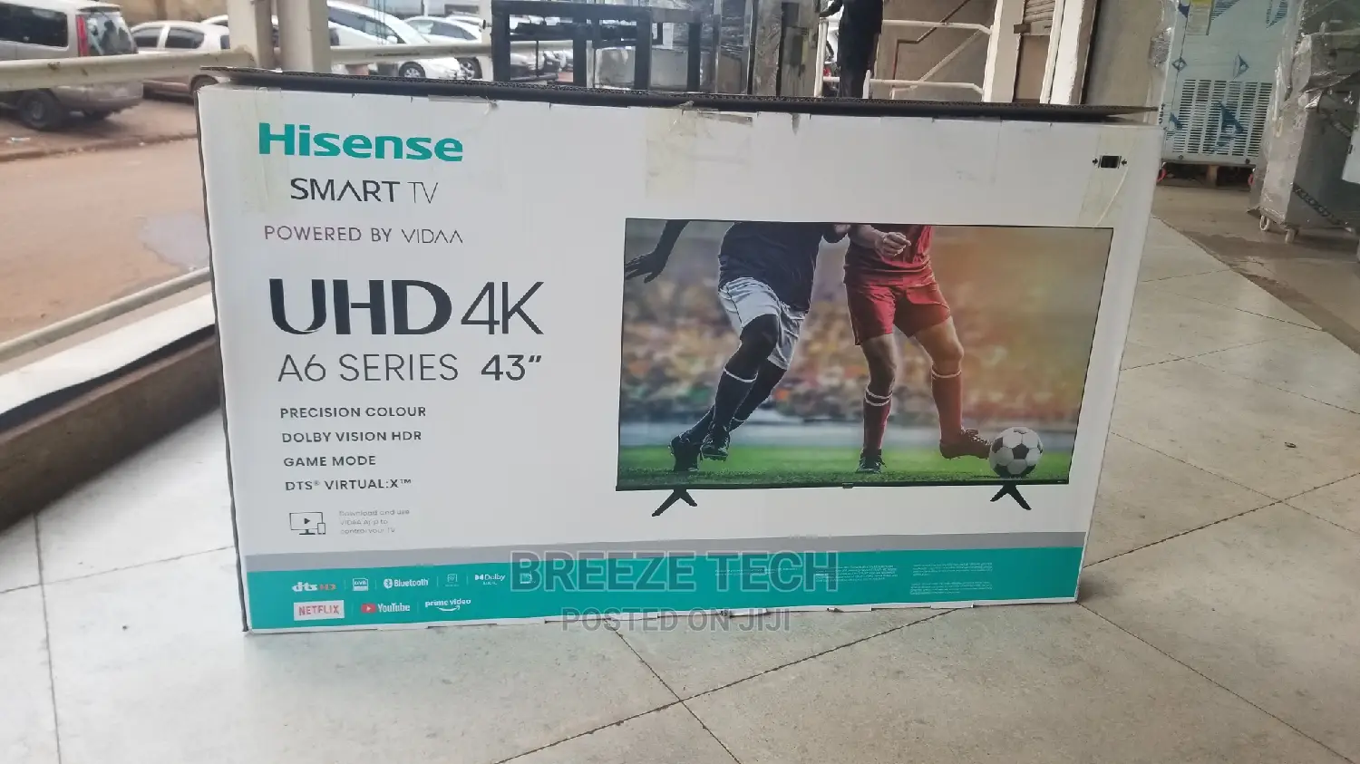 43"Hisense TV Uhd Smart