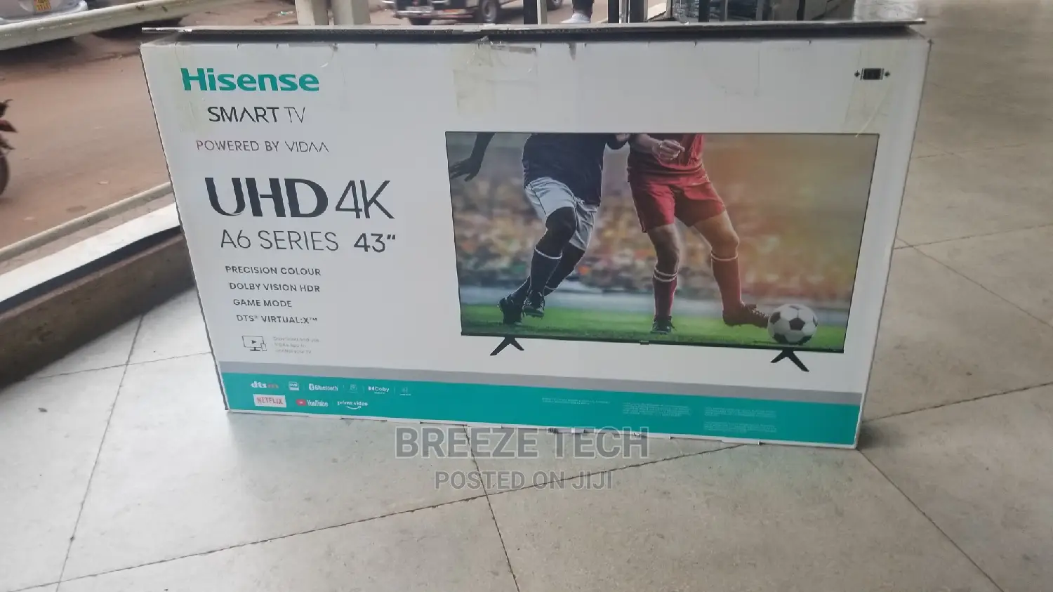 43"Hisense TV Uhd Smart