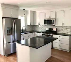 Kitchen Cabinets/ Black Galaxy Cabinet