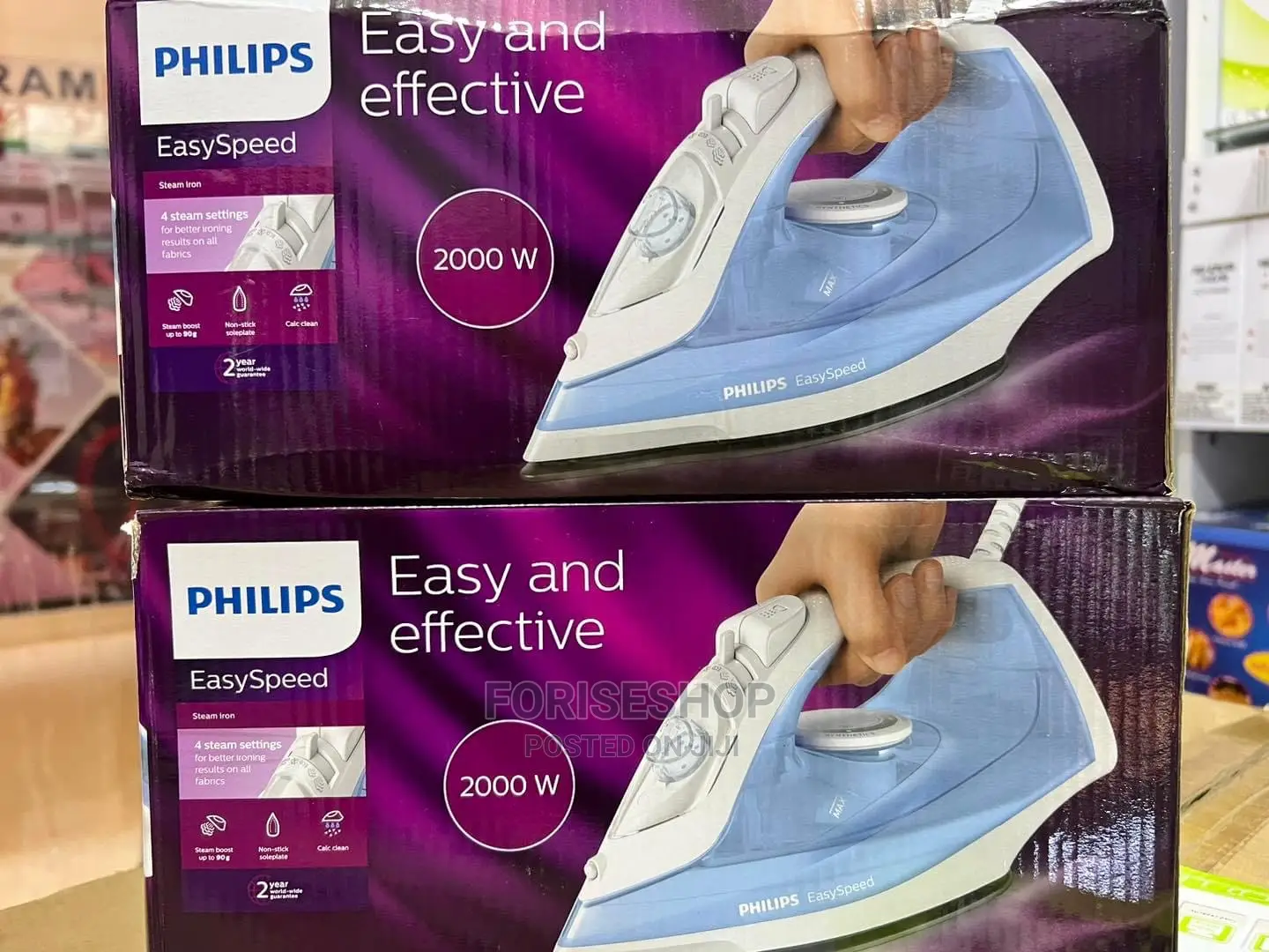 Phillips Steam Iron Easy Speed Original