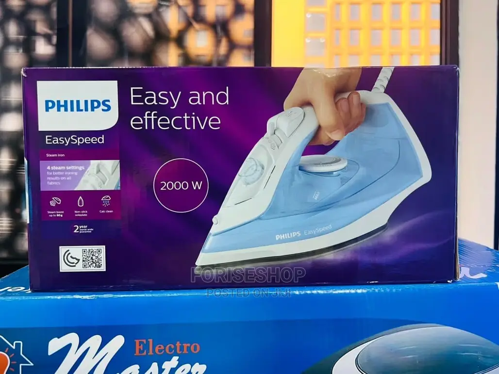 Original Phillips Steam Iron Easyspeed