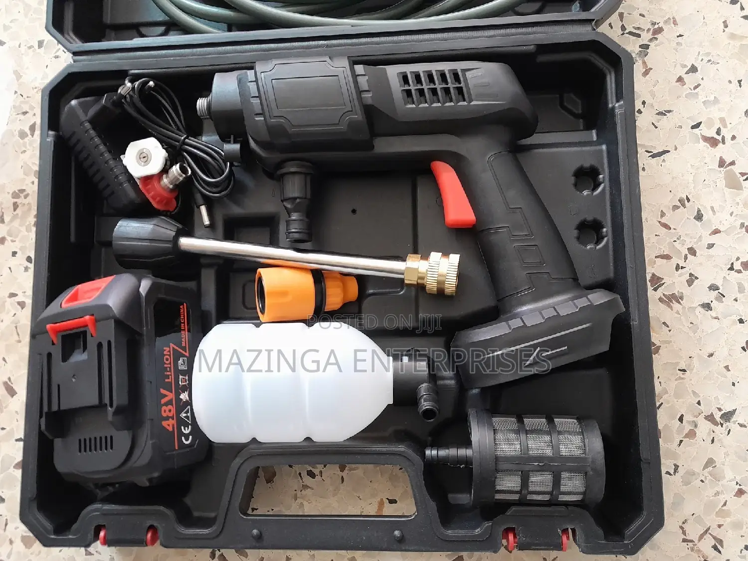 Portable Rechargeable Car Washer Machine/Gun