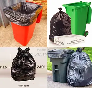 240litres Plastic Bin Liners/Waste Bin Bag