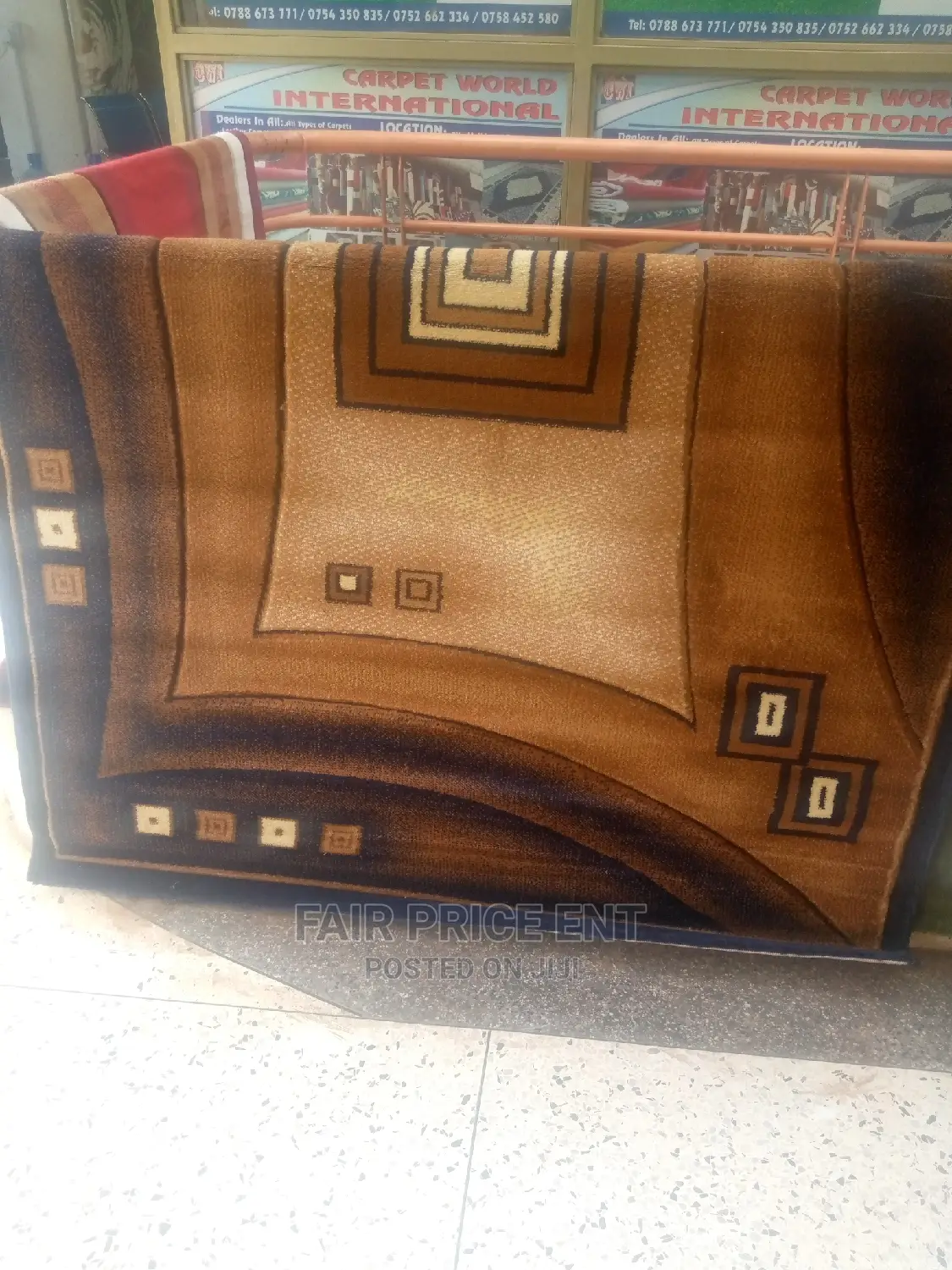 Vip Executive Carpet.Large.( Red and Black)