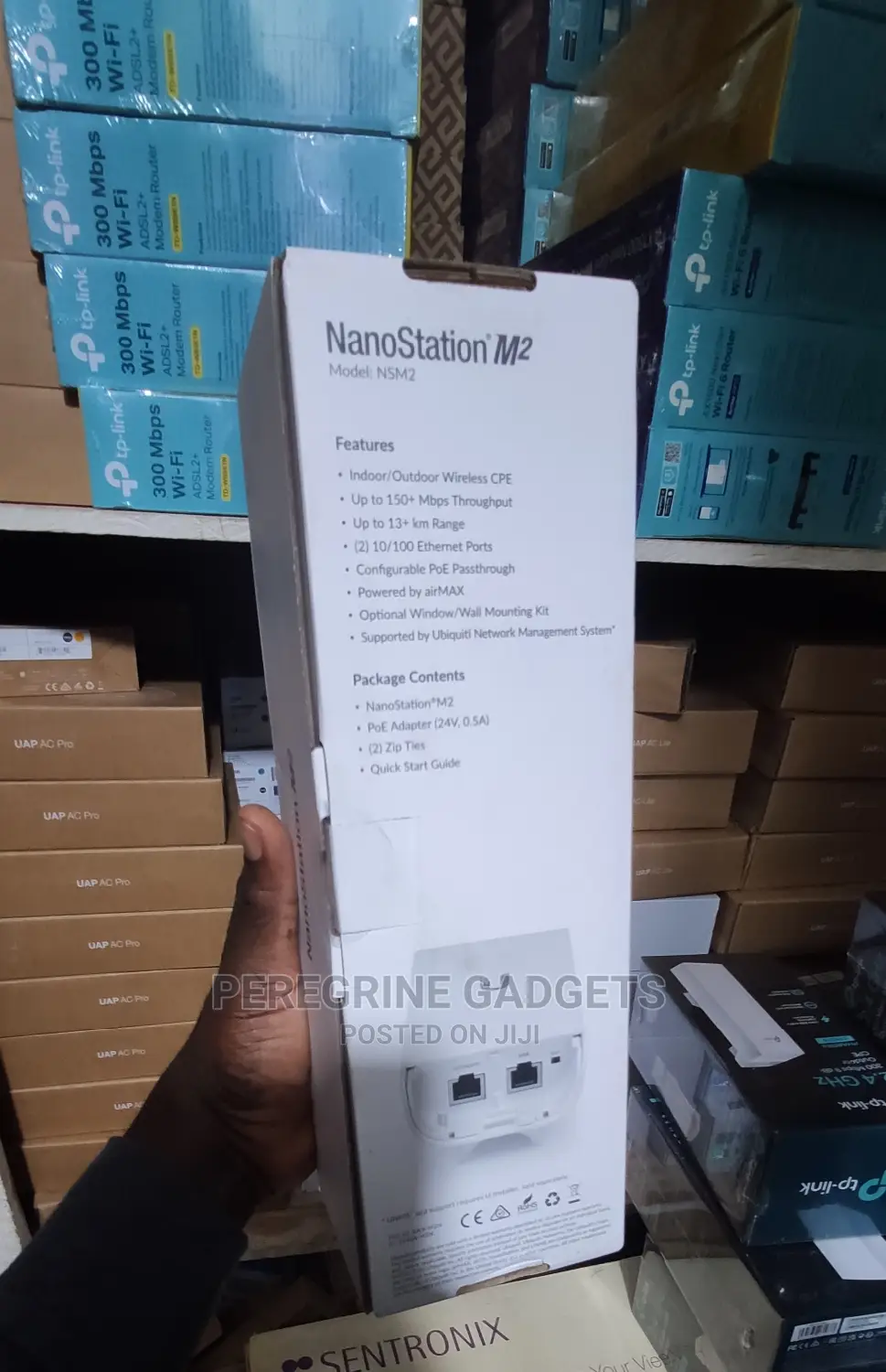 Nanostation M2
Outdoor Access Point