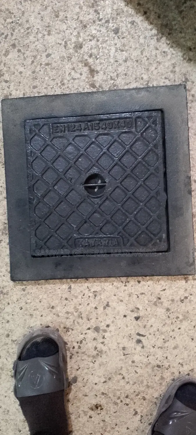 40x40, Manhole Covers. Metalic (Heavy Duty)
