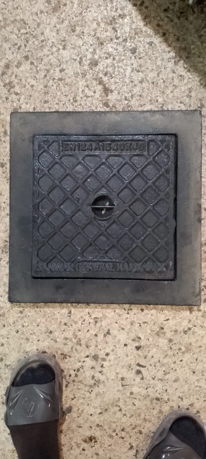 40x40, Manhole Covers. Metalic (Heavy Duty)