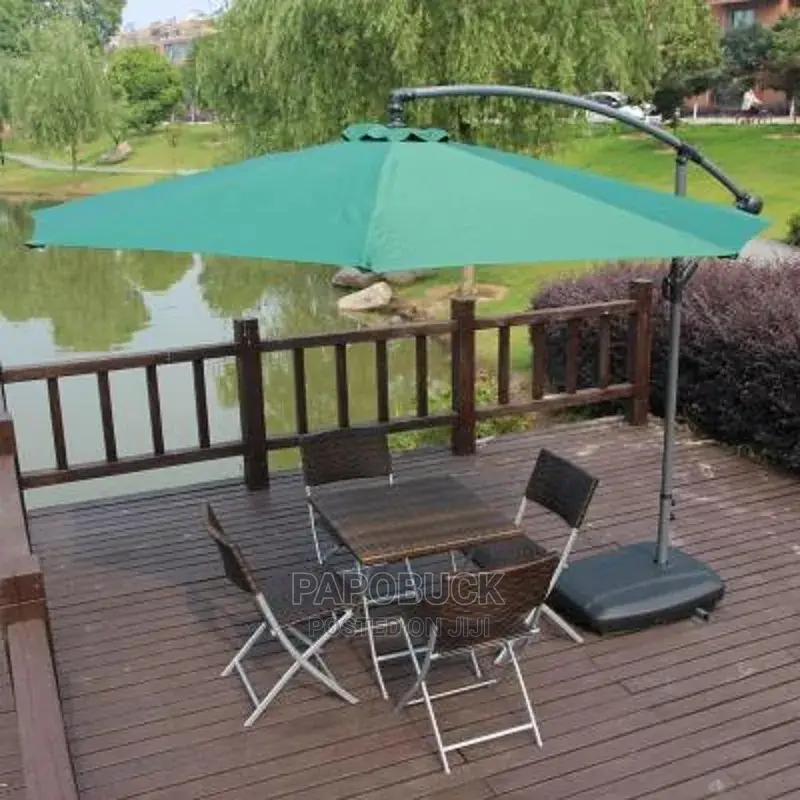 Garden Umbrella With Water Base