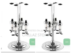 4 Bottles Bar Liquor Dispenser.