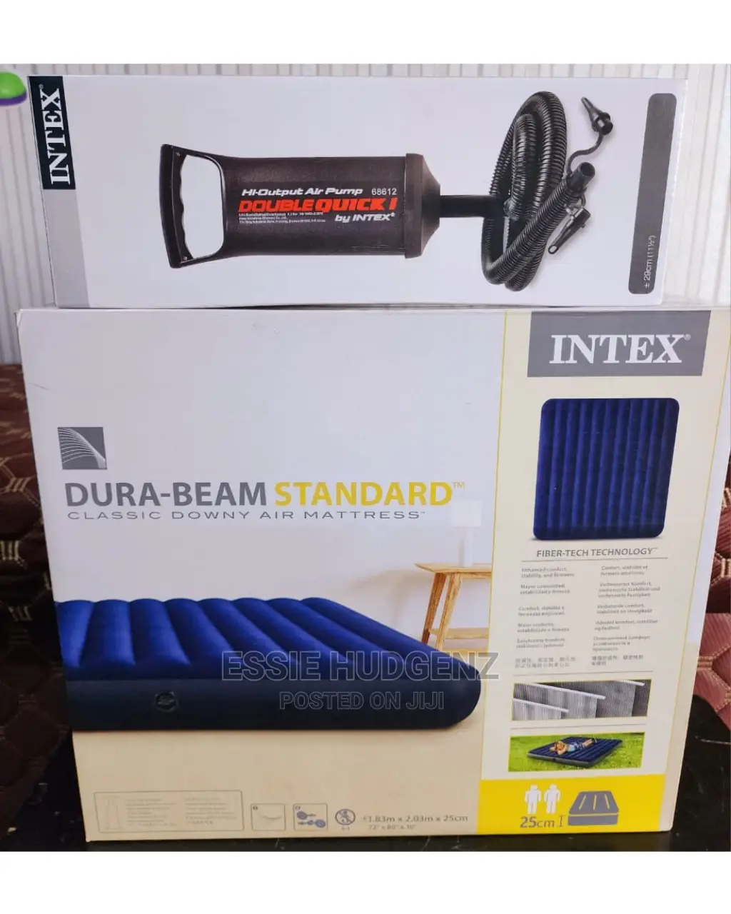 Intex Dura Beam Standard Air Matress (Comes in 4*6,5*6,6*6)