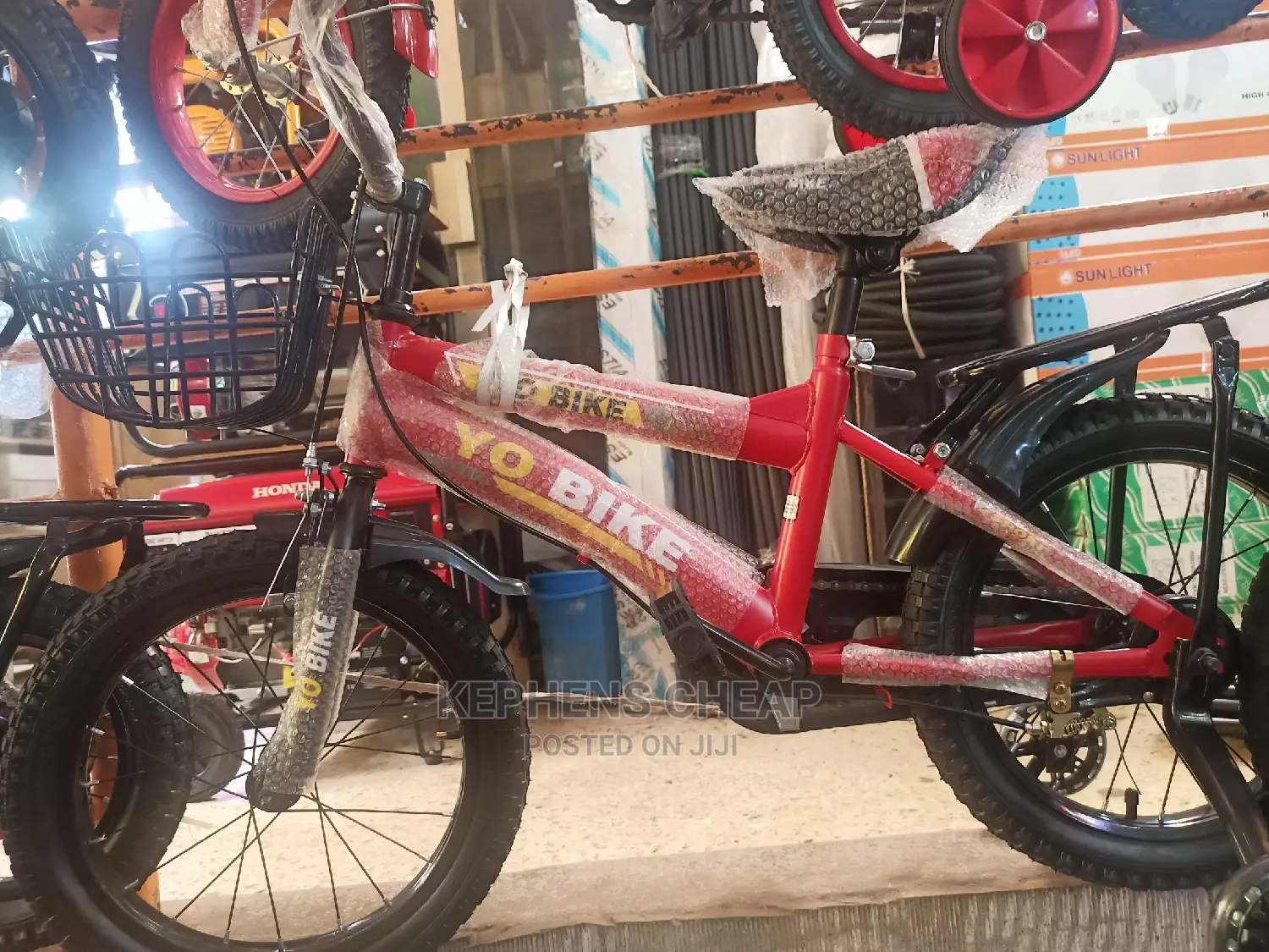 Children's Bicycles in All Colours