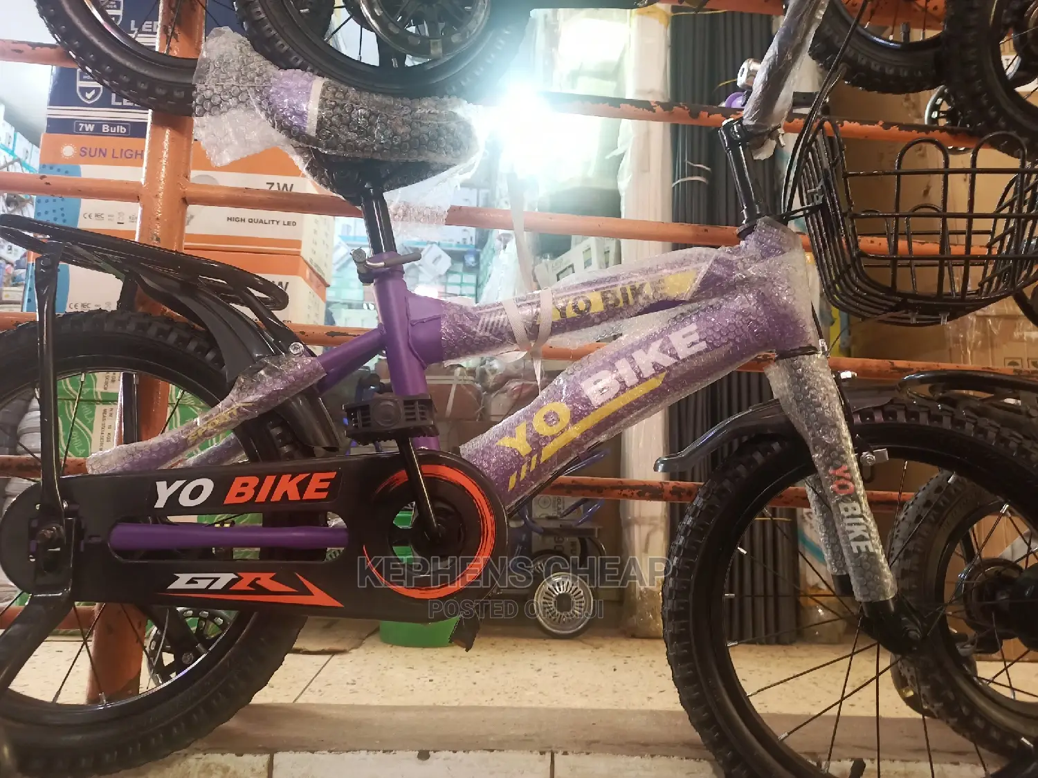 Children's Bicycles in All Colours