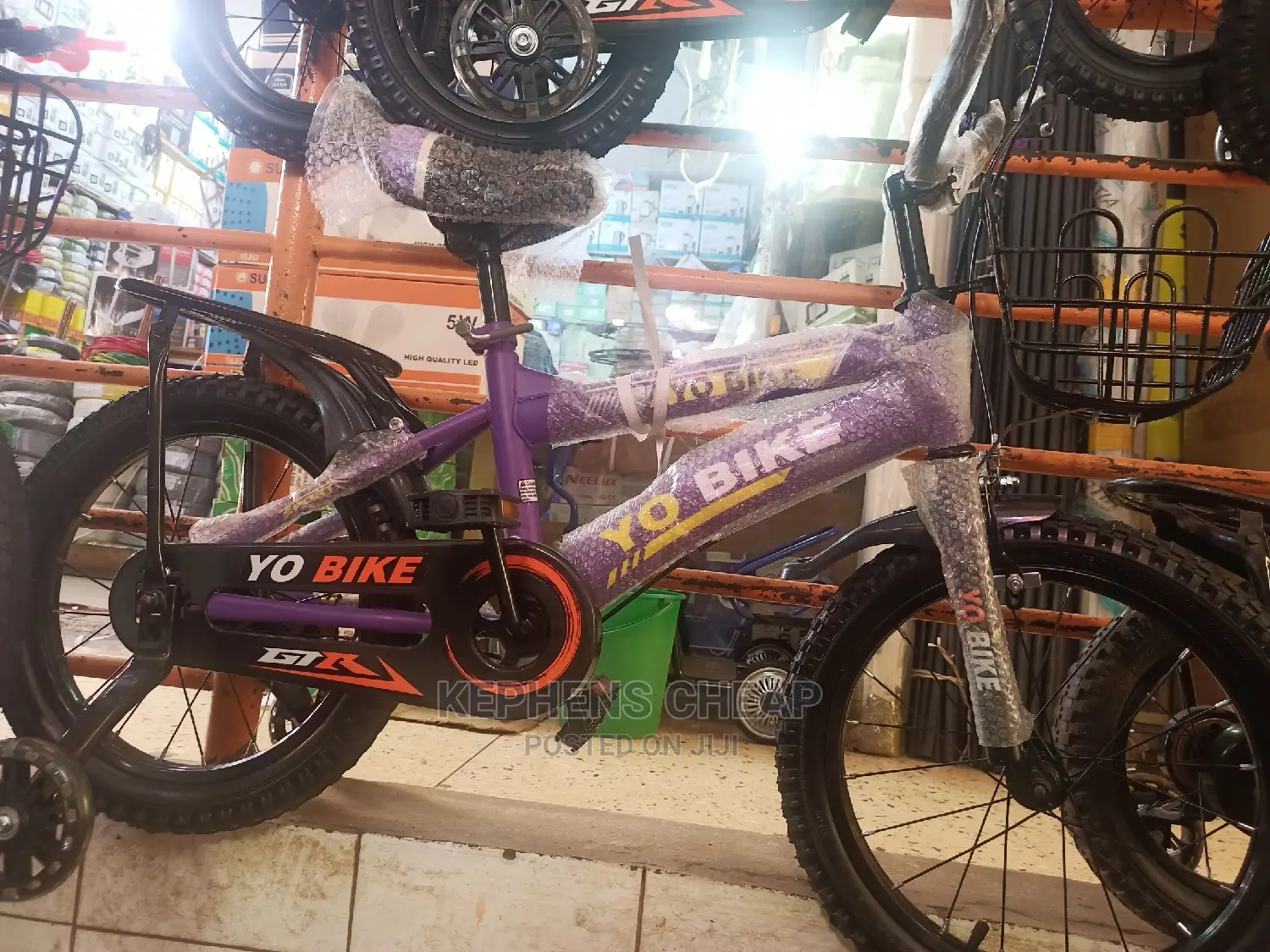 Children's Bicycles in All Colours