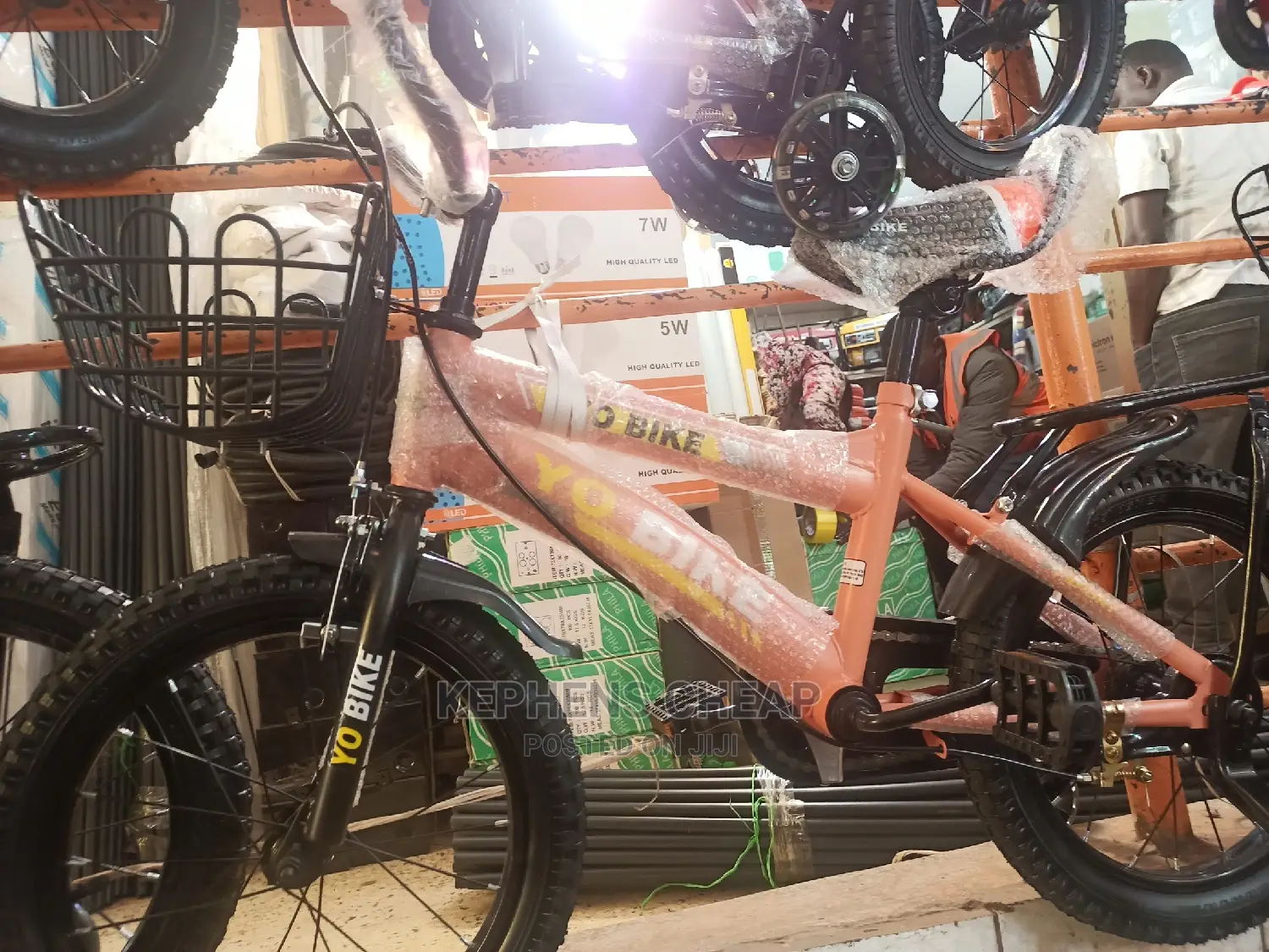 Children's Bicycles in All Colours