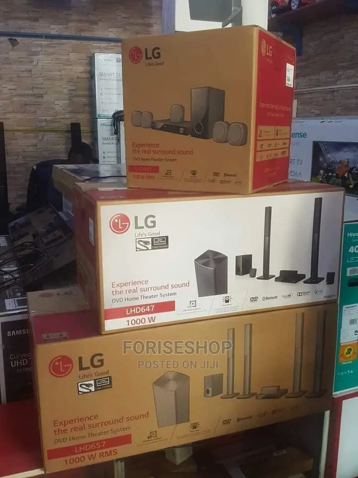 LG Home Theaters Available