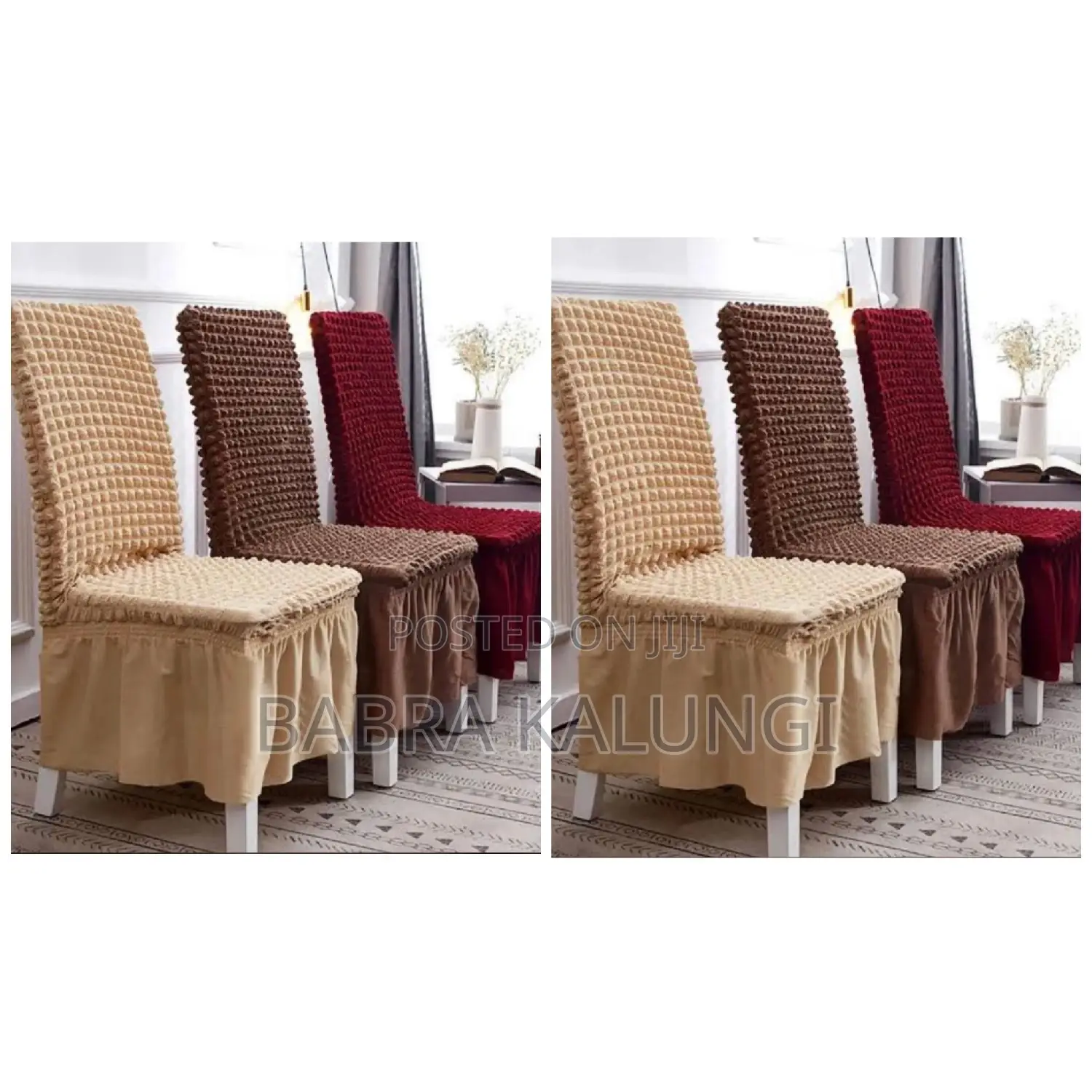 Dinning Chair Covers(6pcs Set)