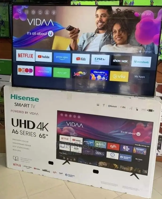 Hisense 65inch Uhd Real TVS 3yr Warranty