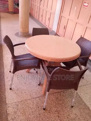 Plastic Table and Chairs
