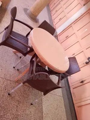 Plastic Table Chairs Set