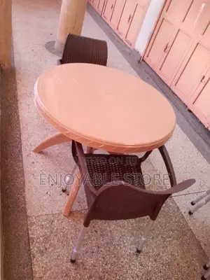 Plastic Chairs N Table(Balcony)