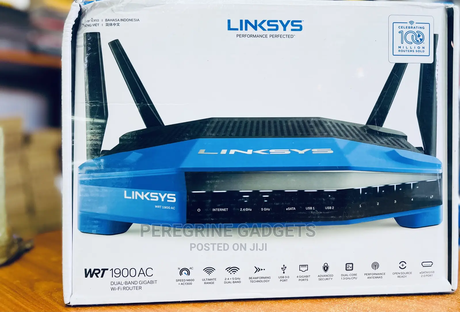 Linksys CPU Dual-Band (2.4 +5ghz)Advanced Security Router