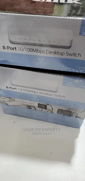 D Link 8 Port Switch