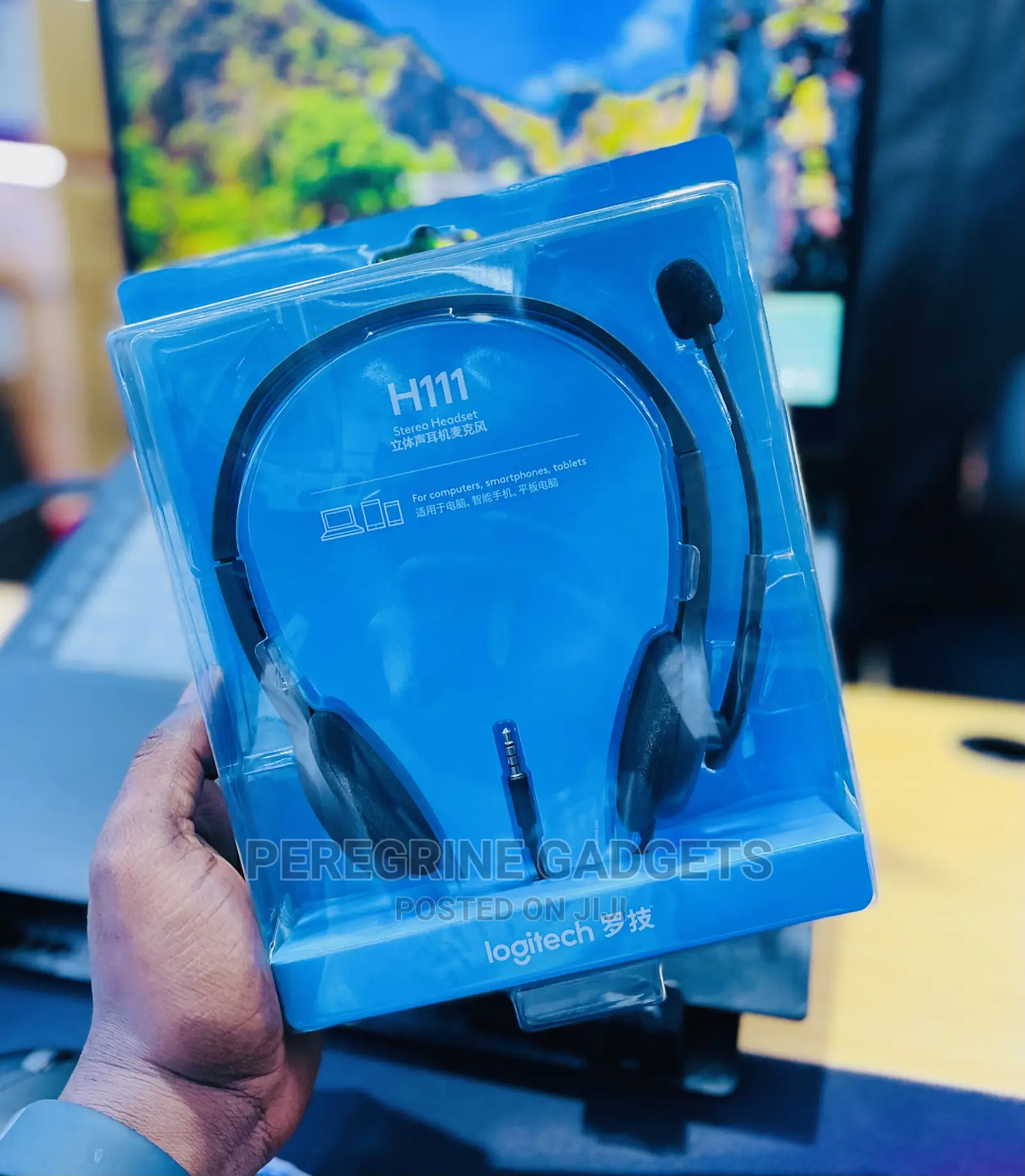 H111 Stereo Headsets for Computers USB