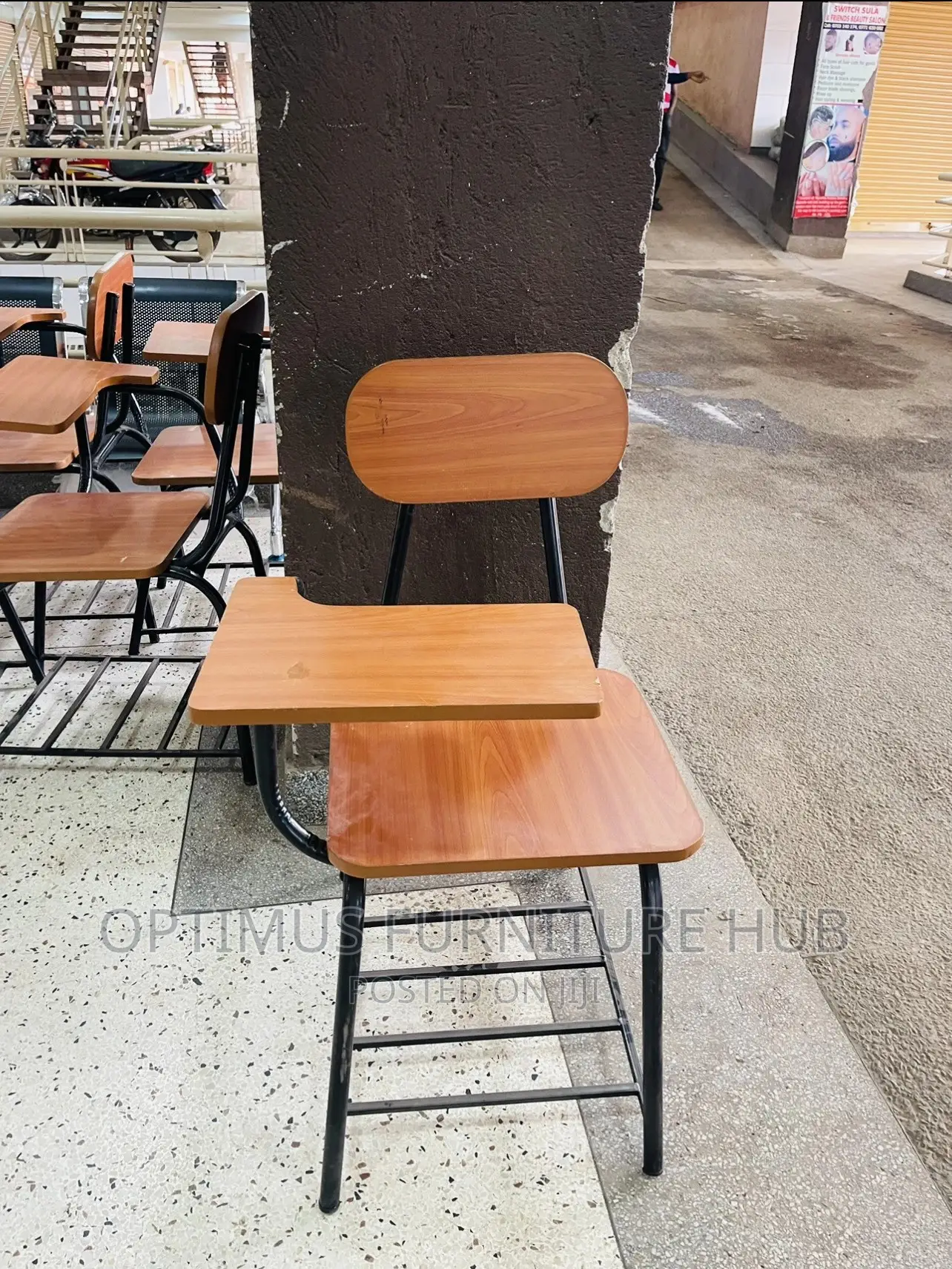 Wooden School Chair