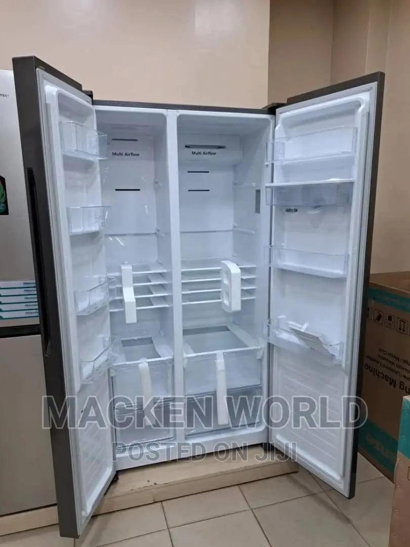 HISENSE 670 Liters Side by Side Fridge