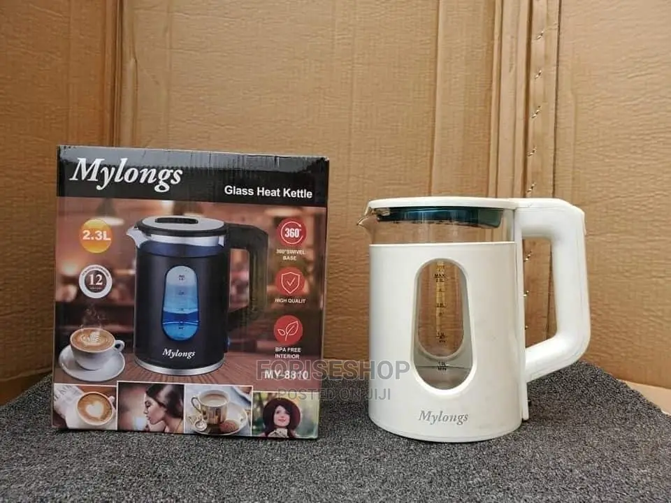 Mylongs 2.3l Glass Heat Kettle