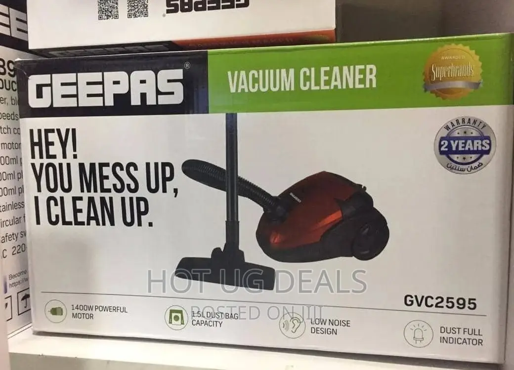 Geepas 1.5l Vacuum Cleaner Gvc2595 – Blue